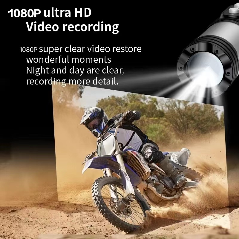 Action Camera 4K - Untuk Aprilia SR GT 200 Tuono