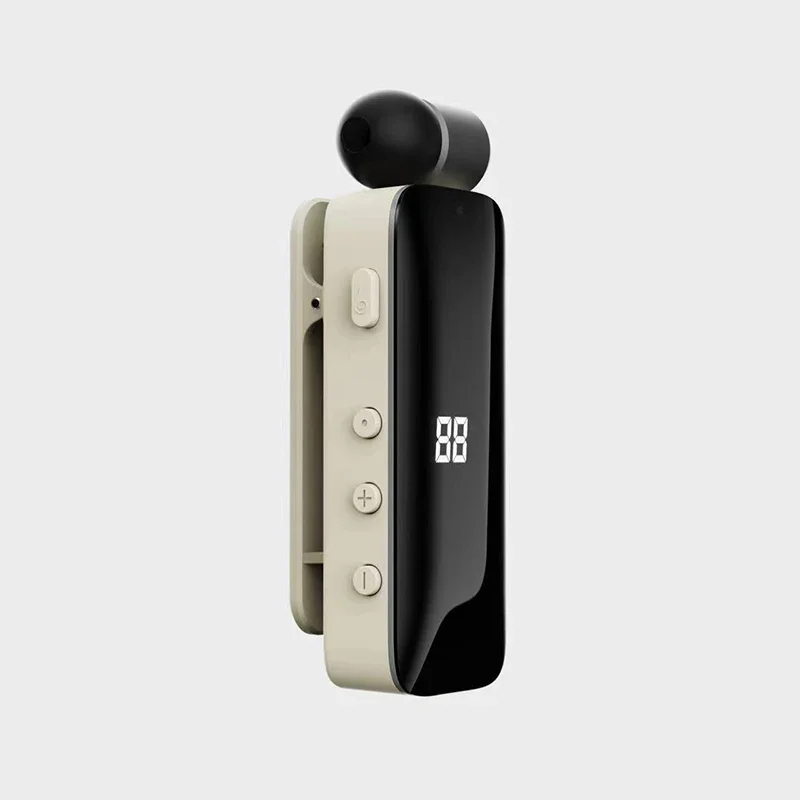 Earbuds Anc Wireless - F906 Headset Bluetooth nirkabel, Headphone dalam