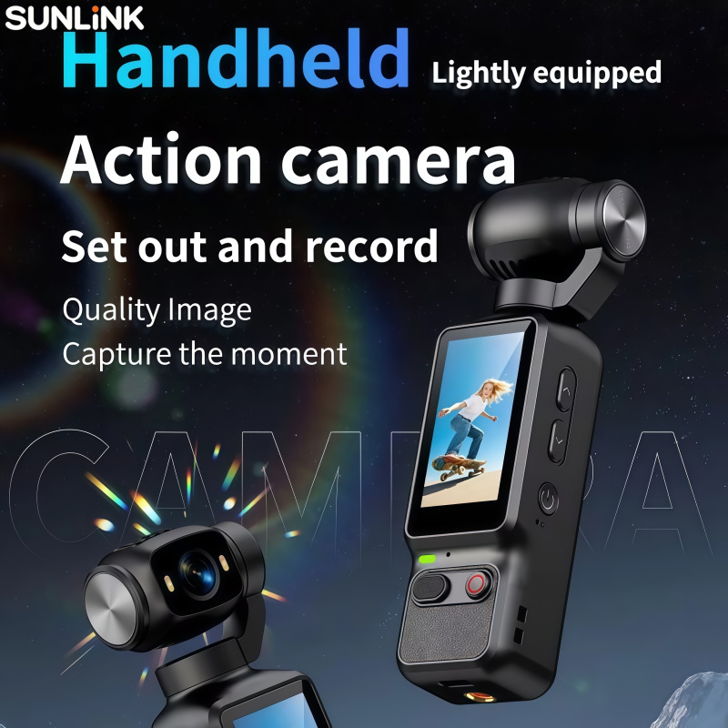 Action Camera 4K - 1 Buah Kamera Aksi Genggam Perekam
