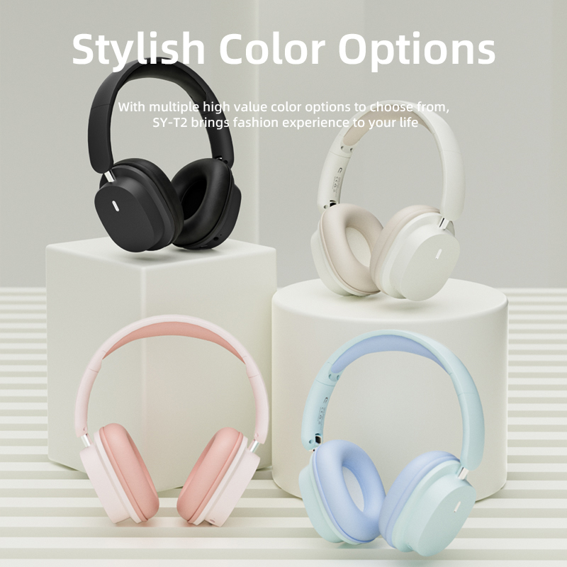 Earbuds Anc Wireless - SY-T2 Headset Bluetooth Nirkabel dengan Mikrofon