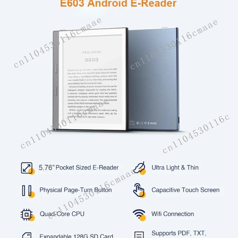 Electronics And Gadgets E - Tablet Android Layar Eink Elektronik TOPJOY
