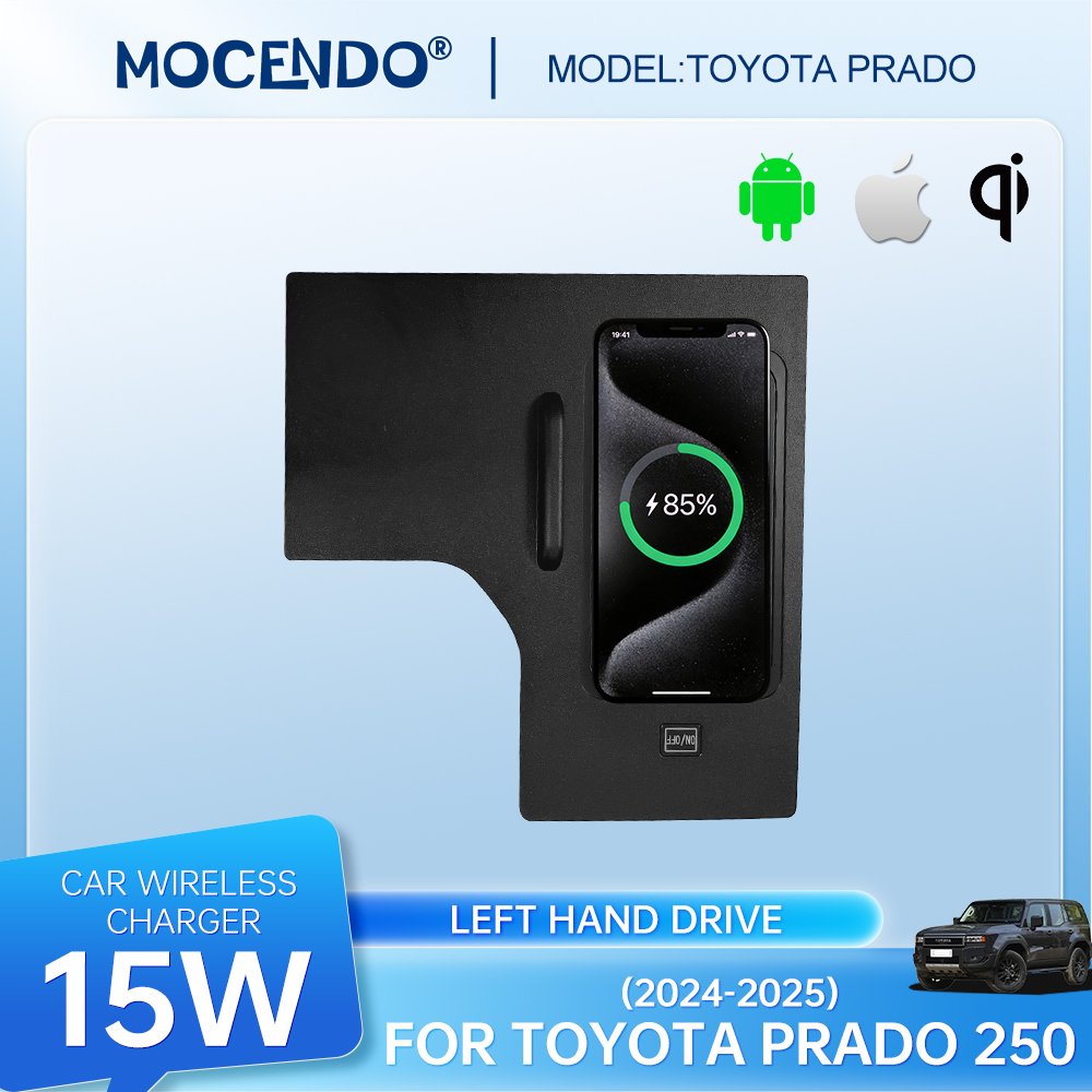 Wireless Phone Charger Pad - Alas Pengisi Daya Nirkabel Mobil Mocendo