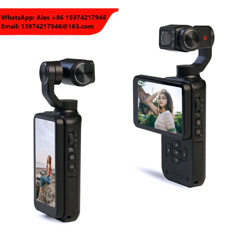 Action Camera 4K - Kamera Aksi Mini 4K UHD Layar