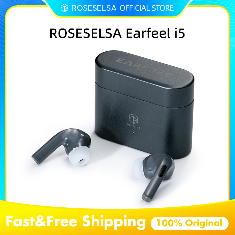 Earbuds Anc Wireless - ROSESELSA Earfeel i5\Earfree i5 Earbud Nirkabel