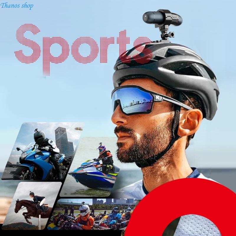 Kamera Sepeda Terpasang Helm 4 - Action Camera 4K ulasan dan harga
