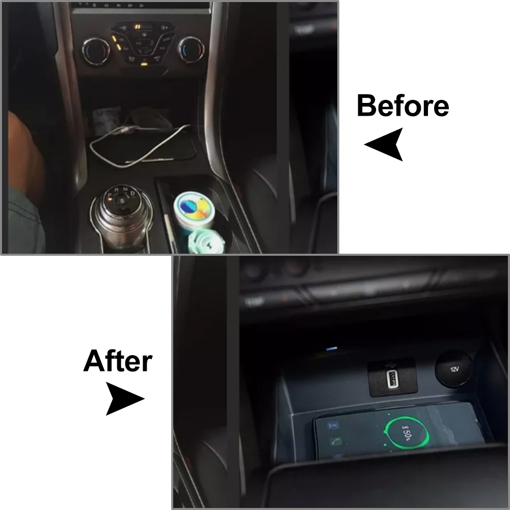 Pengisi Daya Nirkabel Mobil Al - Wireless Phone Charger Pad ulasan dan harga