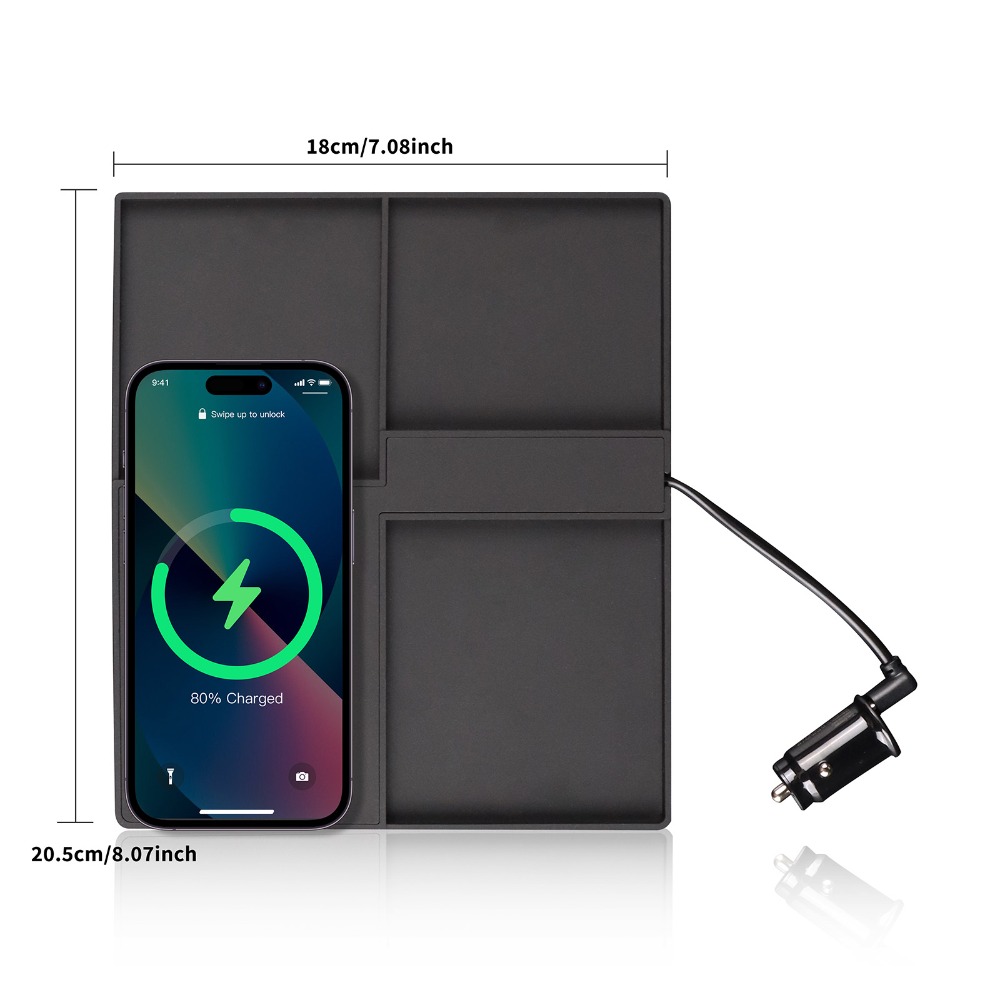 Alas Pengisi Daya Nirkabel Mob - Wireless Phone Charger Pad ulasan dan harga