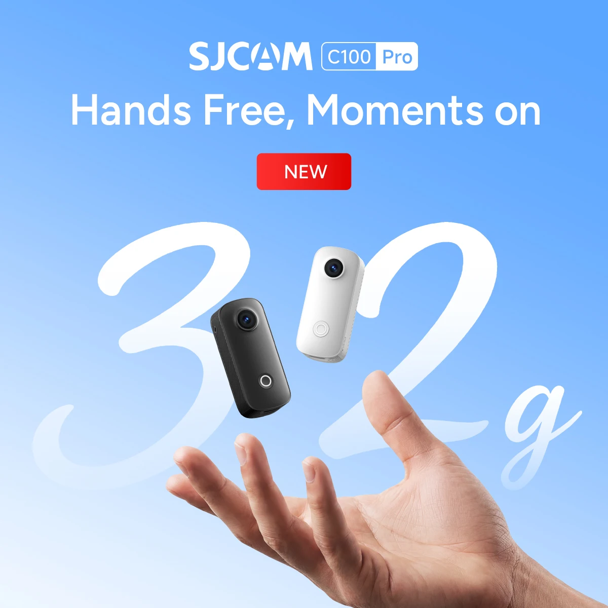 SJCAM C100PRO Kamera Aksi Mini - Action Camera 4K ulasan dan harga