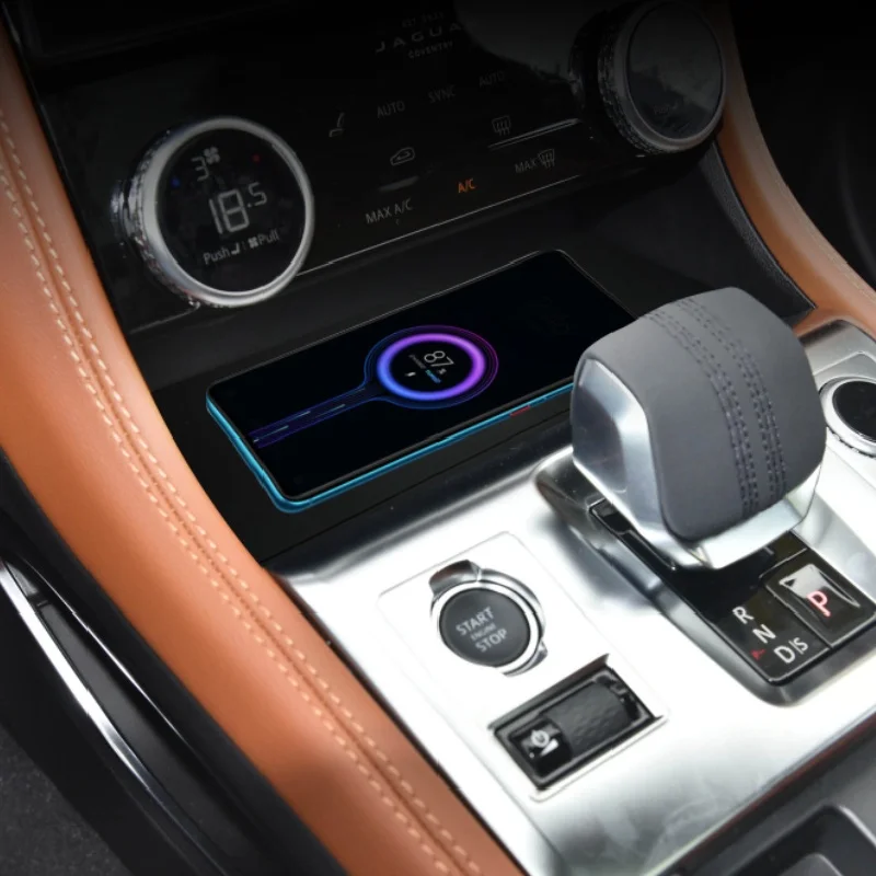Untuk Jaguar F-Pace 2020 2021  - Wireless Phone Charger Pad ulasan dan harga