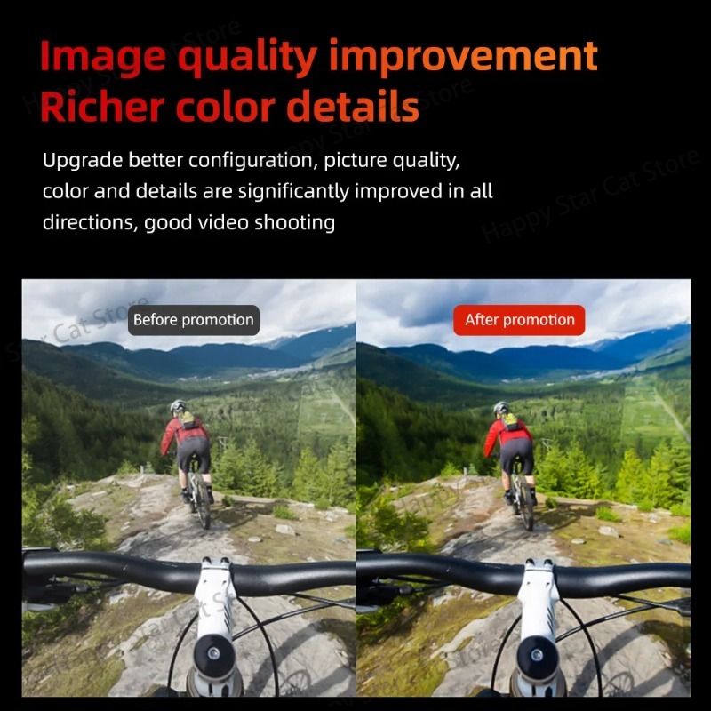 Kamera Aksi C110+ C110 4k 30fp - Action Camera 4K ulasan dan harga