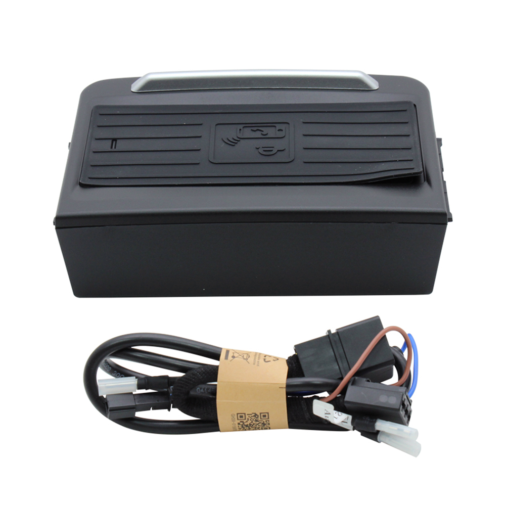 Kotak penyimpanan konsol mobil - Wireless Phone Charger Pad ulasan dan harga