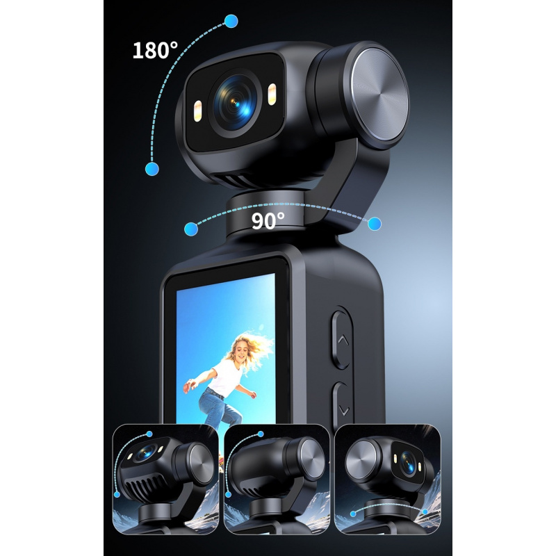 1 Buah Kamera Aksi Genggam Per - Action Camera 4K ulasan dan harga