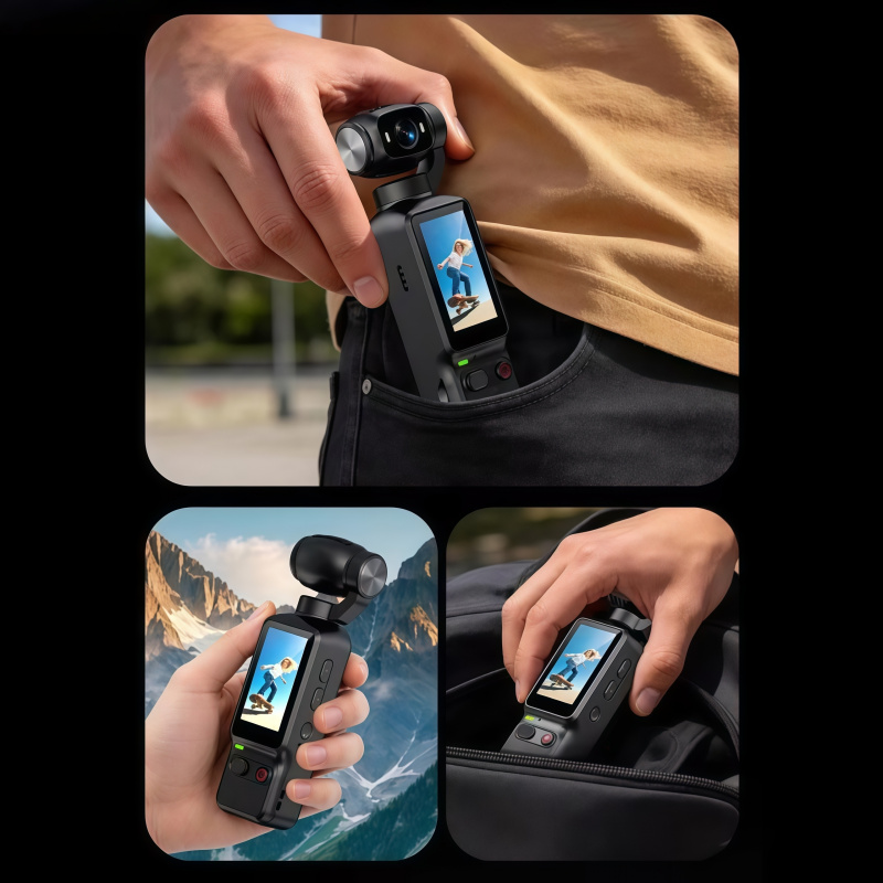 1 Buah Kamera Aksi Genggam Per - Action Camera 4K ulasan dan harga