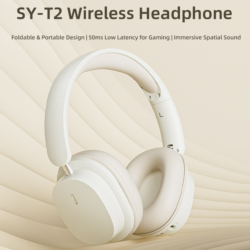 SY-T2 Headset Bluetooth Nirkab - Earbuds Anc Wireless ulasan dan harga