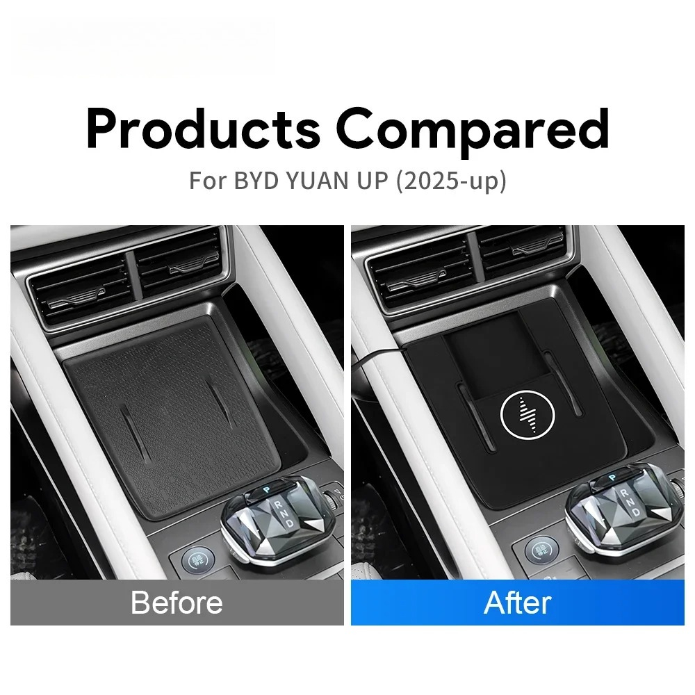 Untuk BYD Yuan Up Atto 2 2025  - Wireless Phone Charger Pad ulasan dan harga