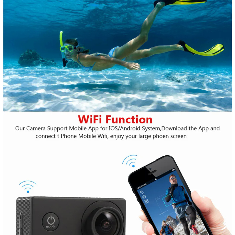 Kamera Aksi Ultra HD 2.0 