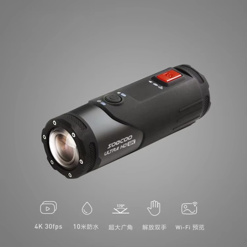Kamera Aksi Tahan Air WiFi 4K, - Action Camera 4K ulasan dan harga