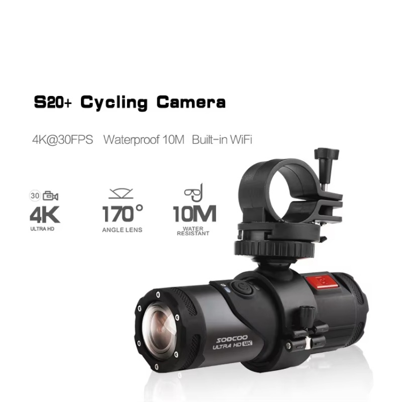 Kamera Aksi Tahan Air WiFi 4K, - Action Camera 4K ulasan dan harga